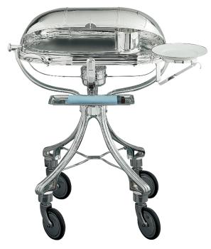 Silverplated roastbeef trolley in silver plated - Ercuis
